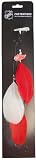 Detroit Red Wings Team Color Feather Hair Clip