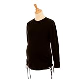 Lilo Maternity Gathered Crewneck Sweater