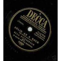 Solid As A Rock Sugarfoot Rag by  Ella Fitzgerald 