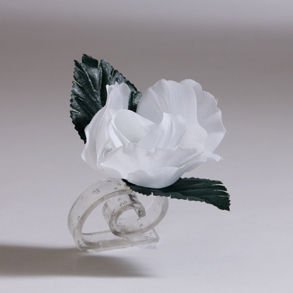 SALE White Rose Table Clips SALE