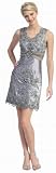 Elegant Cocktail Party Dress Jr Prom Gown #2504