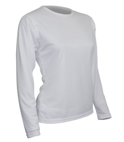 Polarmax Women's Tech Silk LS Crew 2015 (Natural, Large)