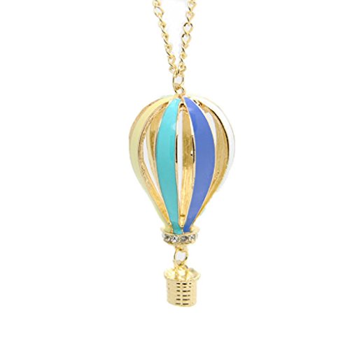 Amjimshop Vovotrade(TM)Colorful Drip Hot Air Balloon Pendant necklace