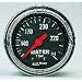 Auto Meter 2432 Traditional Chrome 2-1/16" Mechanical Water Temperature Gauge with 6' Tubing