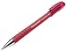 Paper Mate Flex Grip Ultra Stick Ball Pen, Medium Point, 1.0 mm, Red Barrel, Red Ink (9620131), 12-Count
