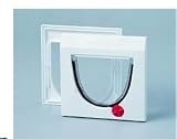 Innotek 917US Cat Flap White 4 Way with tunnel