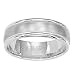 ARTCARVED PENDLETON Men\'s 14k White Gold <br> Wedding Band<br> (Forever Warranty)