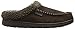 Dearfoams Men's Berber Cuff Clog W/ Memory Foam Slipper
