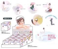Fuchi-ko single item of Fuchi-ko figure mascot hot spring version footbath cup