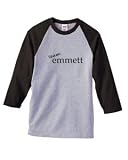 TEAM EMMETT on Adult & Youth Cotton Baseball Jersey (in 8 colors)