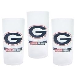 Georgia Bulldogs NCAA Tumbler Drinkware Set (3 Pack) by Duck House