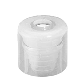 Whatman 6713-3010 Biosafe silicone Rubber BugStopper with Stainless Steel Support Ring, 43mm Top diameter, Pack of 10