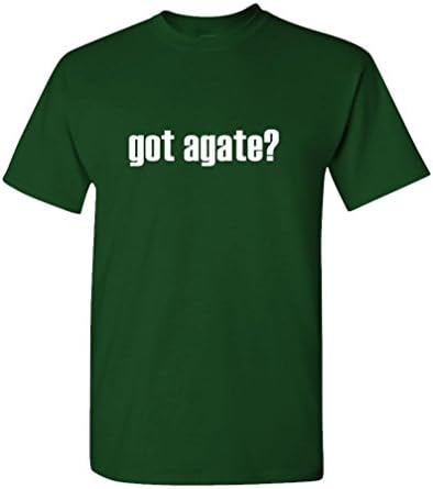 GOT AGATE? - Mens Cotton T-Shirt, L, Forest
