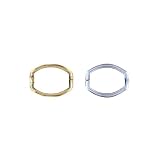 Gold Plated and Sterling Silver Shorteners, Set of 2
