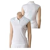 Womens Adidas Response Court Polo - White/Fresh Green