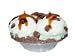 Kitchen & Housewares : 5 Inch Chocolate Chip Mint Ice Cream Pie Candle