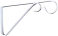 National Hardware V2653 9-Inch Plant Bracket, White