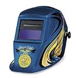 Hobart Future Farmers of America (FFA) Forever Blue Auto-Darkening Hood, Model# 770547