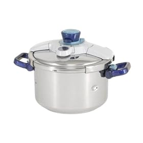 Seb P4110706, Pentola a pressione Clipso 4 Control Plus, 6 L