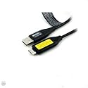 Ex-Pro Orginal OEM Samsung Digimax Camera SUC-C3 SUCC3 CB20U12 USB [Charge Charger & USB] Synch Cable / Lead for Samsung AQ100, ES15, ES30, ES55, ES57, ES63, ES65, ES67, ES70, ES71, ES73, HZ10W, HZ15Z, HZ25WB, HZ30W, HZ35W, HZ50W, i8, i80, L100, L110, L120, L200, L201, L210, L301, L310 W, L310W, L313 W, L313W, M100, M110, M310, M310 W, NV4, NV9, NV30, NV33, NV40, NV103, NV106, P800, P1000, P1200, PL10, PL20, PL50, PL51, PL55, PL57, PL60, PL65, PL80, PL81, PL90, PL100, PL101, PL120, PL150, PL151, PL200, PL201, PL211, SH100, SL50, SL102, SL201, SL202, SL203, SL310 W, SL310W, SL420, SL502, SL600, SL605, SL620, SL630, ST10, ST30, ST45, ST50, ST60, ST61, ST65, ST70, ST71, ST80, ST90, ST91, ST95, ST500, ST600, ST5000, TL9, TL90, TL100, TL105, TL110, TL205, TL210, TL220, TL240, TL350, WP10, WB500, WB550, WB600, WB610, WB650, WB2000, WB5000, WP10