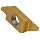 Sandvik Coromant CoroCut XS Carbide Parting Insert, GC1025 Grade, Multi-Layer Coating, Right Hand Orientation, RH Cut, 2 Cutting Edges, MACR 3 200-R, 3 Insert Seat Size (Pack of 5)