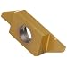 Sandvik Coromant CoroCut XS Carbide Parting Insert, GC1025 Grade, Multi-Layer Coating, Right Hand Orientation, RH Cut, 2 Cutting Edges, MACR 3 200-R, 3 Insert Seat Size (Pack of 5)