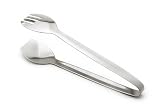 Large Brushed Serving Tongs / Salad Tongs - Fine Stainless Steel Tableware for Your Home