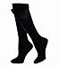 Compression 3-pk Knee High Sock for Men, Bamboo-Black, Size 10-13