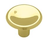 Brainerd P65010V-PB-C7 1-Inch Concave Round Knob