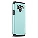 J&D Case Compatible for Galaxy On5 - Heavy Duty Dual Layer Hybrid Shock Proof Protective Rugged Bumper Case - Mint