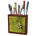 VWPics Spanish Nature - Stonecrop (Sedum album) growing on a moss-covered stone - Tile Pen Holders-5 inch tile pen holder
