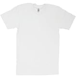 American Apparel - Fine Jersey Short Sleeve T-Shirt, White, 3XL