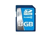 8GB 8 GB SDHC Memory Card for Canon Powershot A460 A470 A480 A490 A550 A560 ....