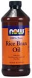 Rice Bran Oil - 16 oz. Non-GE, Ships Ground Only