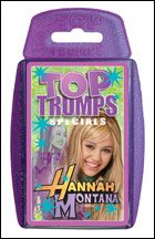Childrens Toyshop  Third Party New : Top Trumps - Hannah Montana Specials