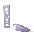 Silikon H�lle f�r Wii Remote und Nunchuk LILA