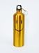 SMILEY face fun ALUMINUM WATER Bottle REUSEABLE eco NEW