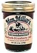 Rhubarb-Strawberry Jam NO SUGAR ADDED: 3 jars Mrs Millers Homemade