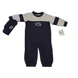 Pennsylvania State Nittany Lions ( University ) Infant / Baby Creeper / Coverall With Hat