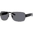 Hugo Boss 0127/S Men's Navigator Full Rim Lifestyle Sunglasses - Matte Black/Smoke