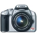 Canon Digital Rebel XSI 12.2 MP Digital SLR Camera with EF-S 18-55mm f/3.5-5.6 IS Lens (Silver)
