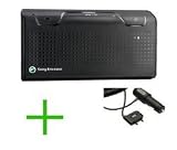 Sony Ericsson Hcb 108 Bluetooth Plug Play Sun Visor Car Kit Bluetooth Speaker Black