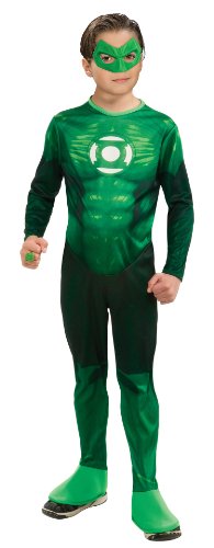  Teen Deluxe Muscle Chest Hal Jordan Costume - Teen