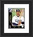 Framed Carl Crawford Tampa Bay Rays Photograph