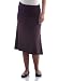 BambooDreams&reg; Tea Length Skirt Medium Cassis