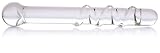 Don Wand Glass Pleasure Wand, Swirl, Clear