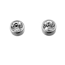 Oliver Weber 8550R Rhodium Swarovski Crystal Earrings