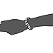 Areke Men Women Wide Braided Leather Bracelet Bangle Rope Stainless Steel Magnetic Clasp 7.5-8.5 Inch Item Length 8.0inch