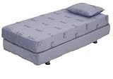 Visco Kidz Memory Foam Bed, Twin (Lavender) - Complete Set