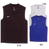 ナイキ DRI-FITメッシュS/Lアンダーシャツ ホワイト/ブラック L 194368 100